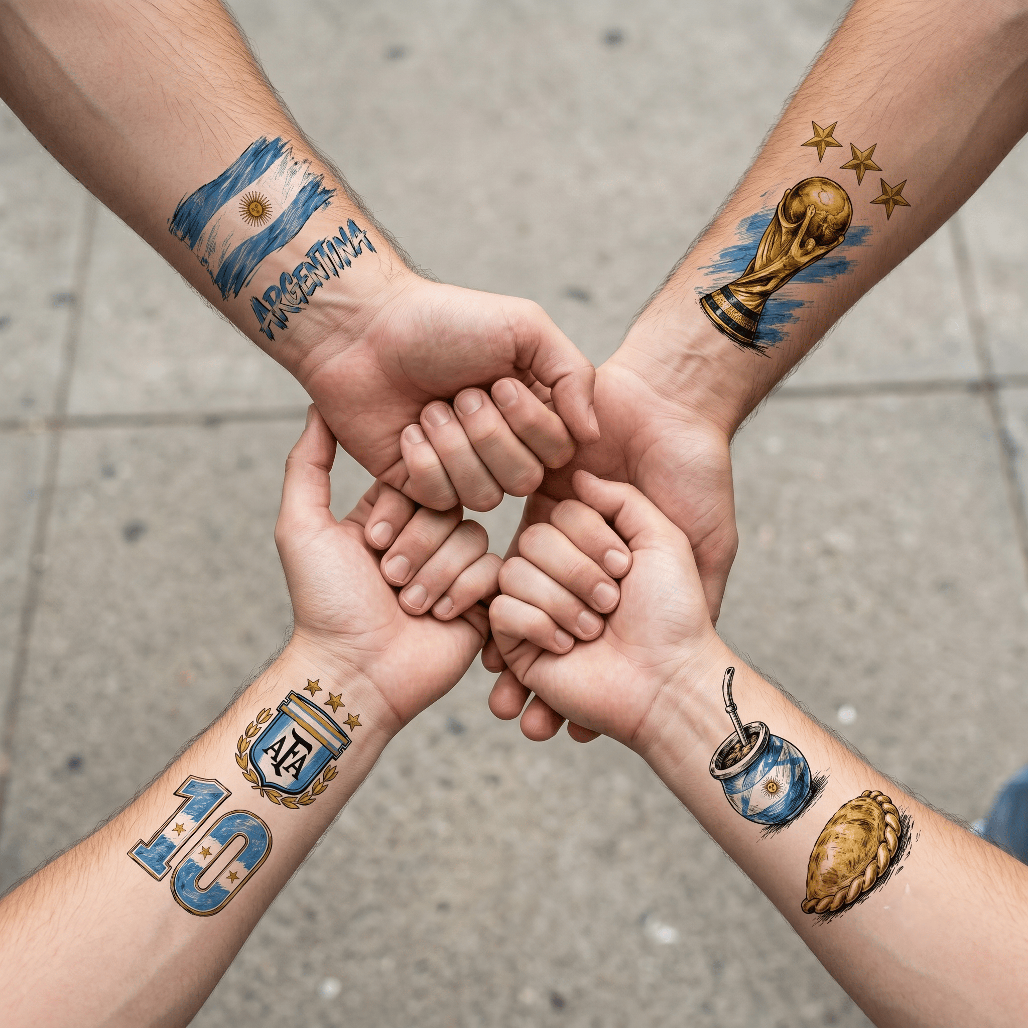 AGTN Temporary Tattoo HTTT