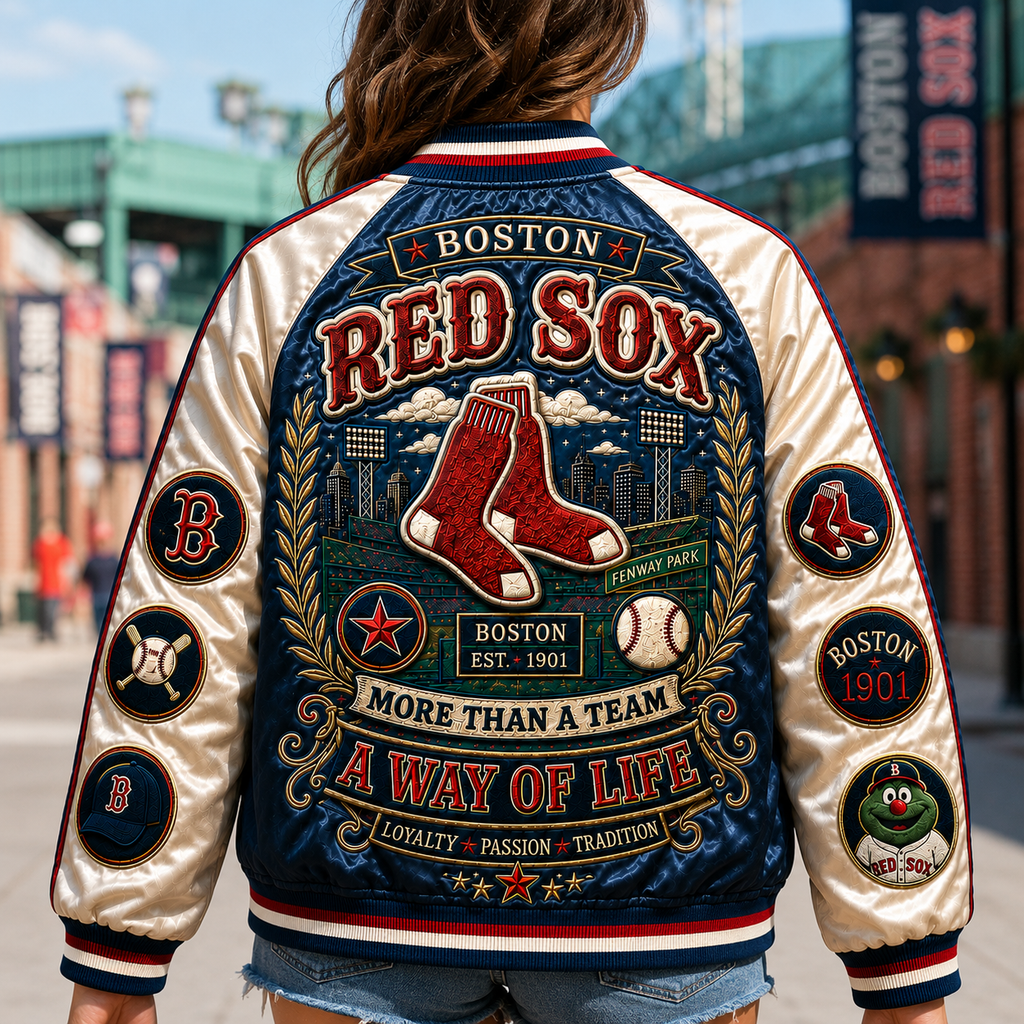 PREMIUM BRX SATIN BASEBALL JACKET NTNA