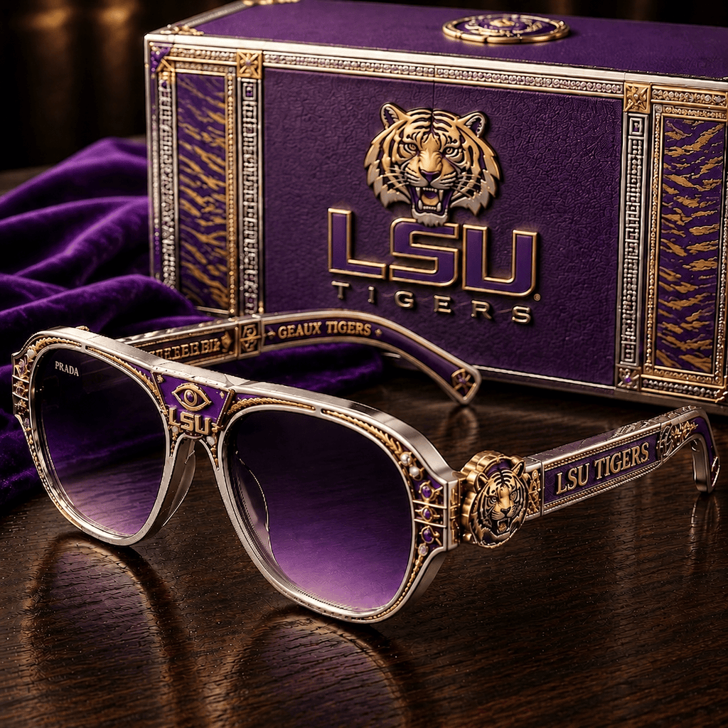 PREMIUM LSU UNISEX SUNGLASSES TTNL
