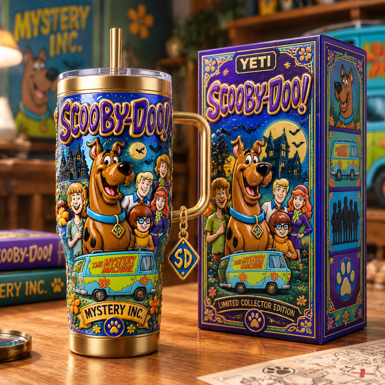 SCBD 40oz Tumbler With Handle TTNL