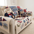 OMR Tufted Sofa Cover & Pillow Set HTTT