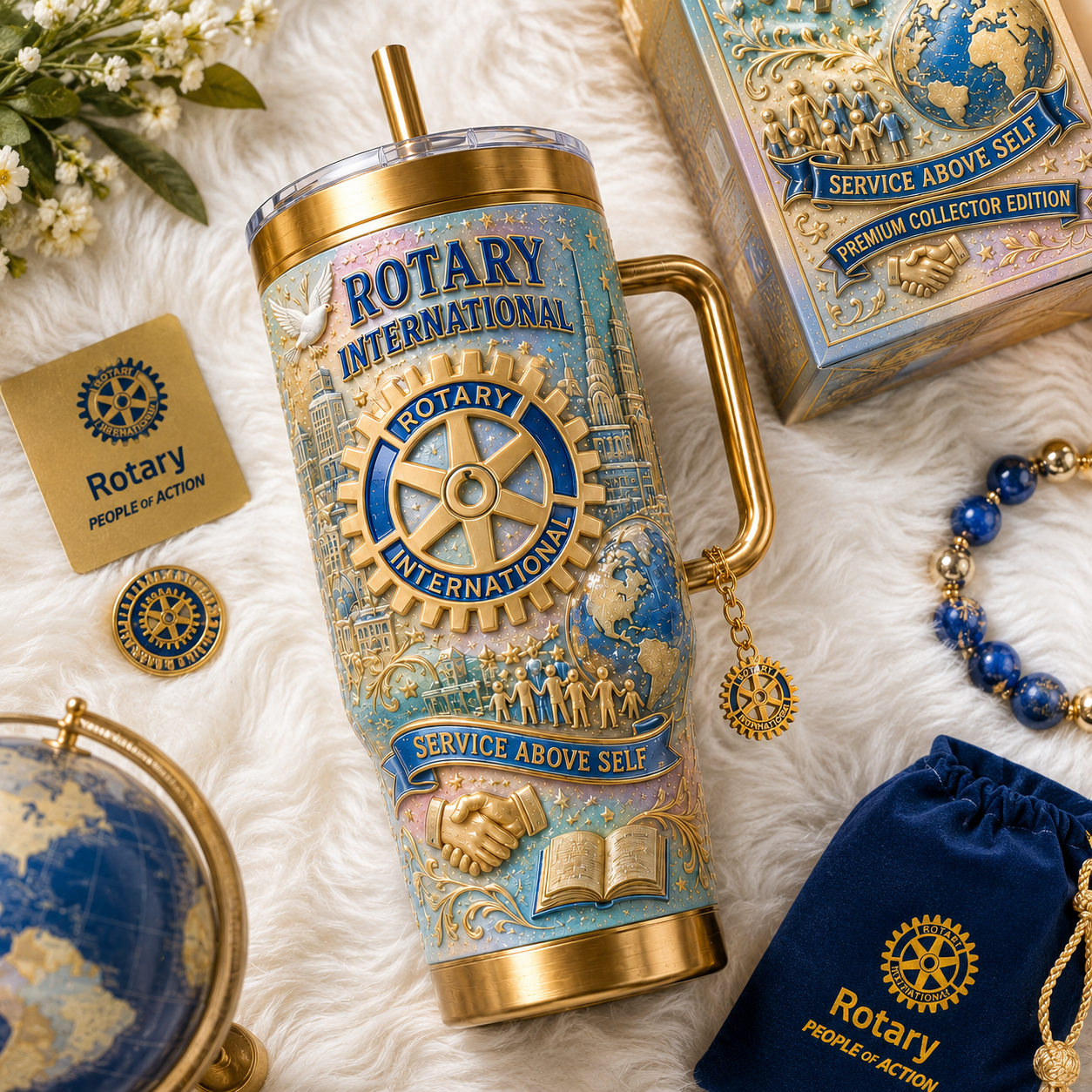 ROTI 40oz Tumbler With Handle TTNL