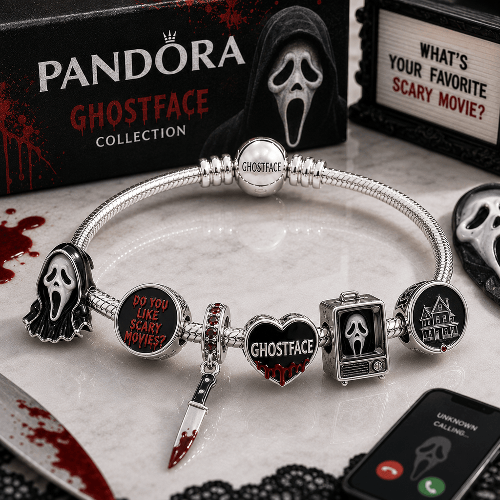 SCRE Silver Charm Bracelet Set BMD